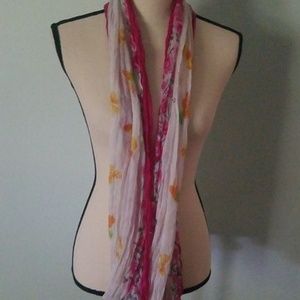 Women's Accessories Scarf  Bright pink
